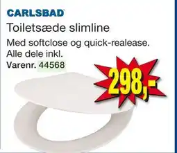 Harald Nyborg Toiletsæde slimline tilbud