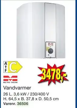 Harald Nyborg Vandvarmer tilbud