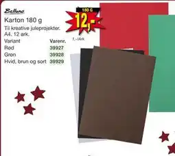 Harald Nyborg Karton 180 g tilbud