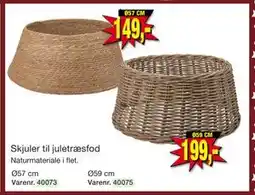 Harald Nyborg Skjuler til juletræsfod tilbud