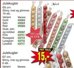 Harald Nyborg Julekugler tilbud