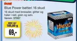 Harald Nyborg Blue Power batteri 16 skud tilbud