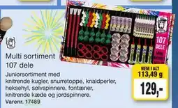 Harald Nyborg Multi sortiment 107 dele tilbud