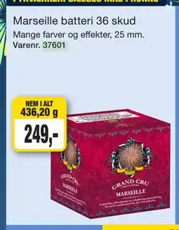 Harald Nyborg Marseille batteri 36 skud tilbud