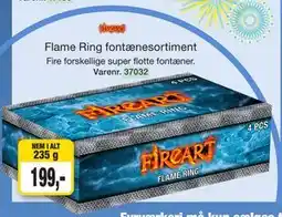 Harald Nyborg Flame Ring fontænesortiment tilbud