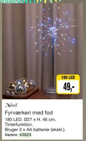 Harald Nyborg Fyrværkeri med fod tilbud