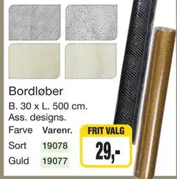 Harald Nyborg Bordløber tilbud