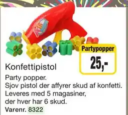 Harald Nyborg Konfettipistol tilbud