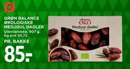 MENY GRØN BALANCE ØKOLOGISKE MEDJOUL DADLER tilbud