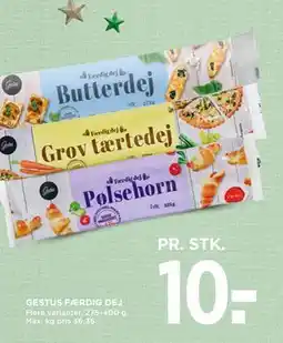 MENY GESTUS FÆRDIG DEJ tilbud