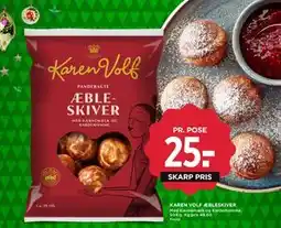 MENY KAREN VOLF ÆBLESKIVER tilbud