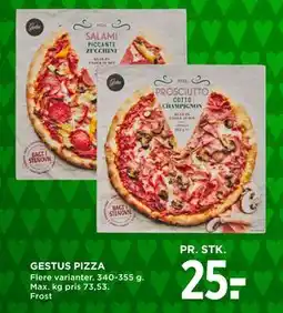 MENY GESTUS PIZZA tilbud