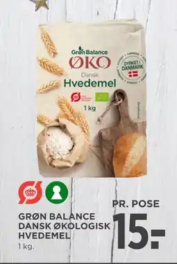 MENY GRØN BALANCE DANSK ØKOLOGISK HVEDEMEL tilbud