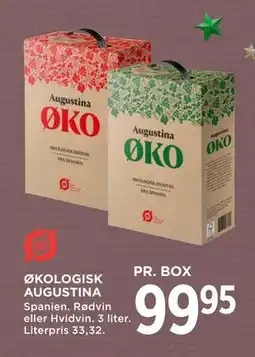 MENY ØKOLOGISK AUGUSTINA tilbud