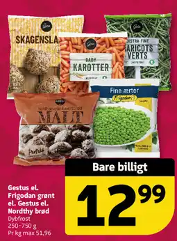 Løvbjerg Gestus el. Frigodan grønt el. Gestus el. Nordthy brød tilbud
