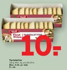 SPAR Tarteletter tilbud