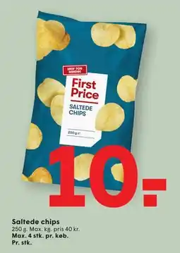 SPAR Saltede chips tilbud