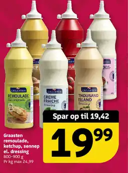 Løvbjerg Graasten remoulade, ketchup, sennep el. dressing tilbud