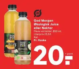SPAR God Morgen Økologisk Juice eller Nektar tilbud