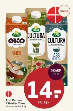 SPAR Arla Cultura A38 eller Ymer tilbud