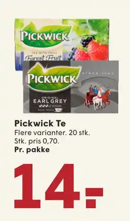 SPAR Pickwick Te tilbud