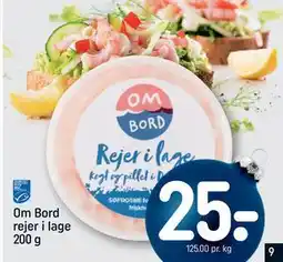REMA 1000 Om Bord rejer i lage 200 g tilbud