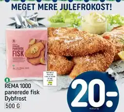 REMA 1000 REMA 1000 panerede fisk Dybfrost tilbud