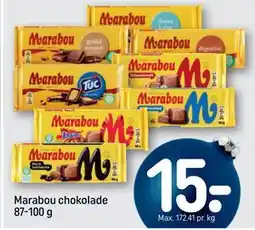 REMA 1000 Marabou chokolade 87-100 g tilbud