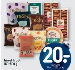 REMA 1000 Tørret frugt 150-500 g tilbud