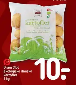 REMA 1000 Gram Slot økologiske danske kartofler 1 kg tilbud