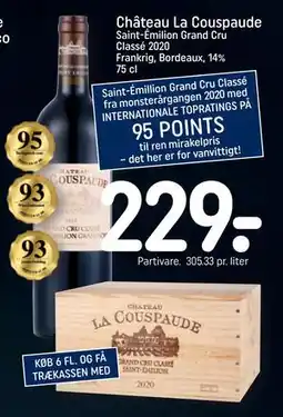 REMA 1000 Château La Couspaude tilbud