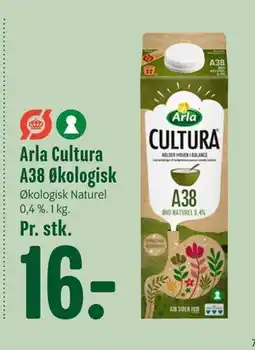 Min Købmand Arla Cultura A38 Økologisk tilbud