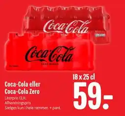 Min Købmand Coca-Cola eller Coca-Cola Zero tilbud