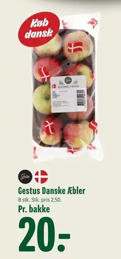 Min Købmand Gestus Danske Æbler tilbud