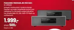 Panasonic Center PANASONIC MIKROANLÆG MED DAB+ tilbud