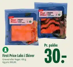 Min Købmand First Price Laks i Skiver tilbud