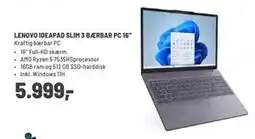 Panasonic Center LENOVO IDEAPAD SLIM 3 BÆRBAR PC 16” tilbud
