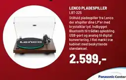 Panasonic Center LENCO PLADESPILLER tilbud