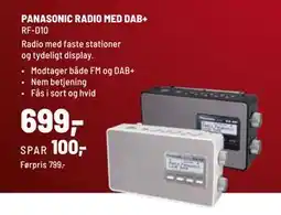 Panasonic Center PANASONIC RADIO MED DAB+ tilbud
