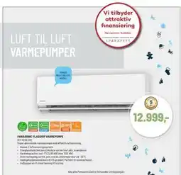 Panasonic Center PANASONIC FLAGSHIP VARMEPUMPE tilbud