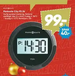 Bilka Parksafe City FS 24 tilbud