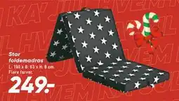 Bilka Star foldemadras tilbud