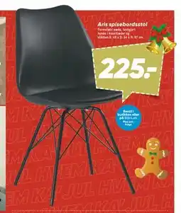 Bilka Aris spisebordsstol tilbud
