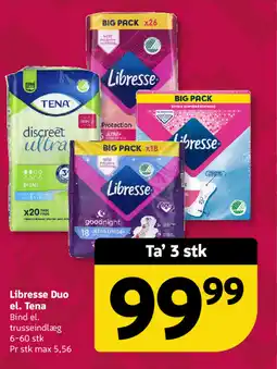 Løvbjerg Libresse Duo el. Tena tilbud