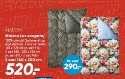 Bilka Maison Lux sengetøj tilbud