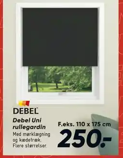 Bilka Debel Uni rullegardin tilbud