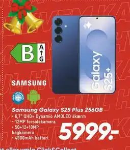Bilka Samsung Galaxy S25 Plus 256GB tilbud