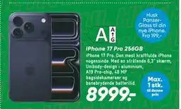 Bilka iPhone 17 Pro 256GB tilbud