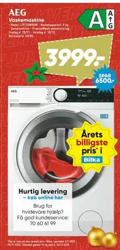 Bilka Vaskemaskine tilbud