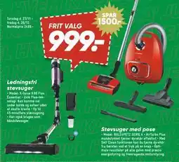 Bilka Støvsuger med pose tilbud